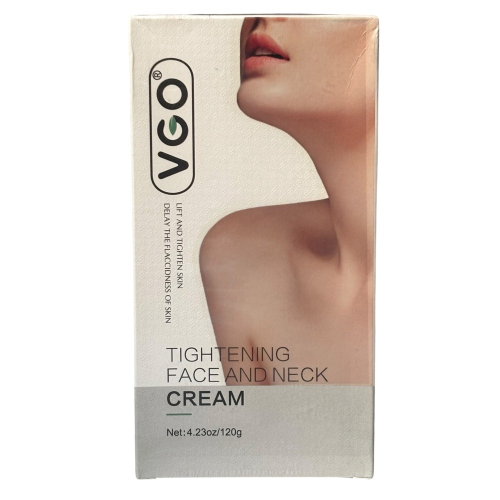 VGO Tightening Face and Neck Cream‎ 4.23oz 120g Anti-Aging Firming Lifting New